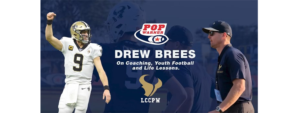 Drew Brees Talks about his coaching in Pop Warner (Click on photo) 
