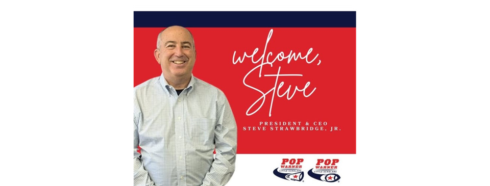 Welcome to our new President and CEO of Pop Warner 